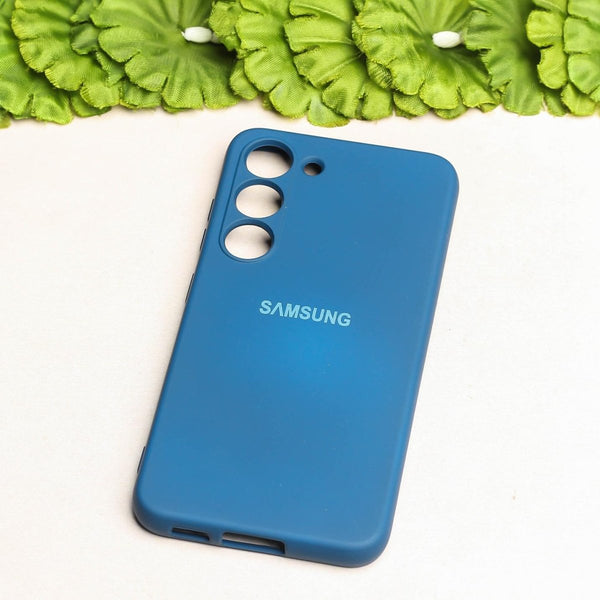 Blue Camera Original Silicone case for Samsung S21 FE - The Hatke