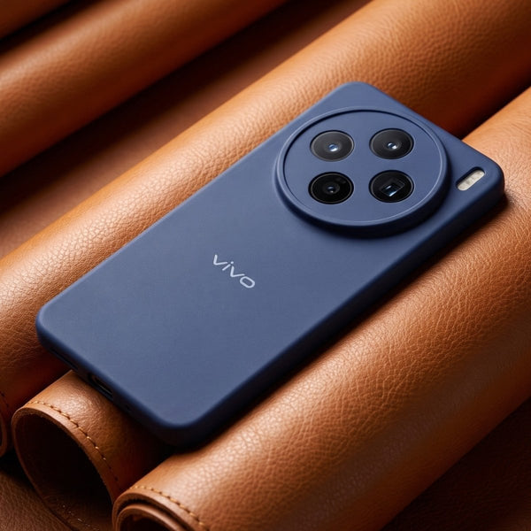 Blue Camera Original Silicone case for Vivo X200T - The Hatke