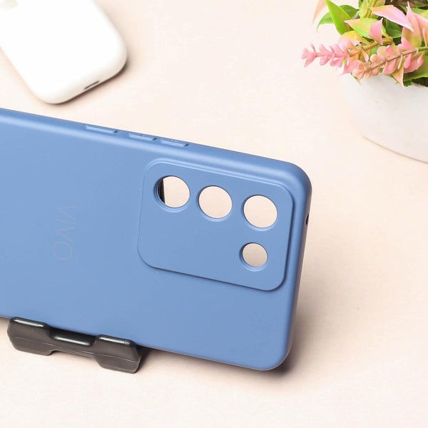 Blue Camera Original Silicone case for Vivo Y200 - The Hatke