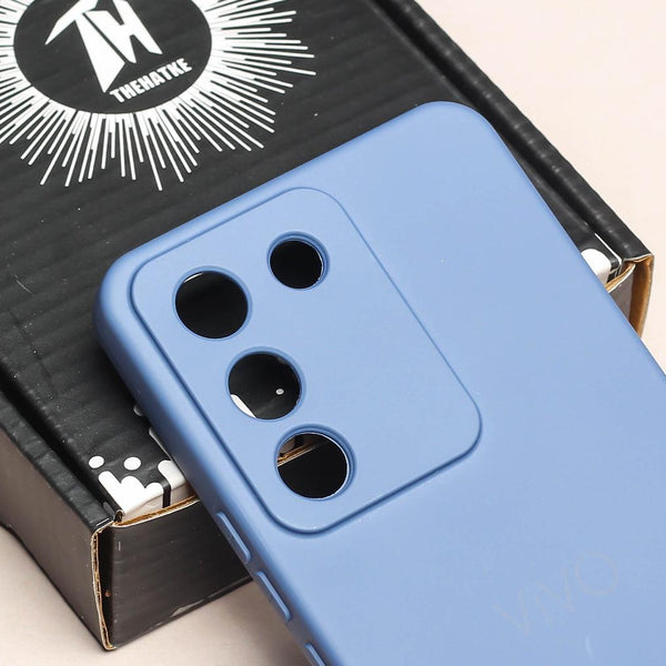 Blue Camera Original Silicone case for Vivo Y200 - The Hatke