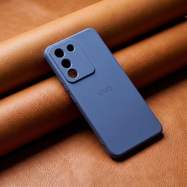 Blue Camera Original Silicone case for Vivo Y200 - The Hatke