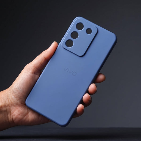 Blue Camera Original Silicone case for Vivo Y200 - The Hatke