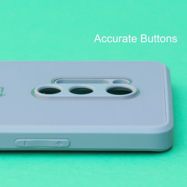 Blue camera Safe mirror case for Oneplus 8 Pro - The Hatke