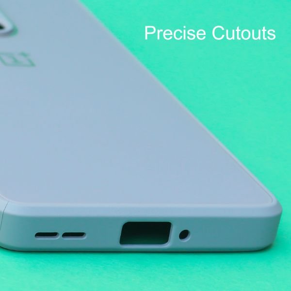 Blue camera Safe mirror case for Oneplus 8 Pro - The Hatke