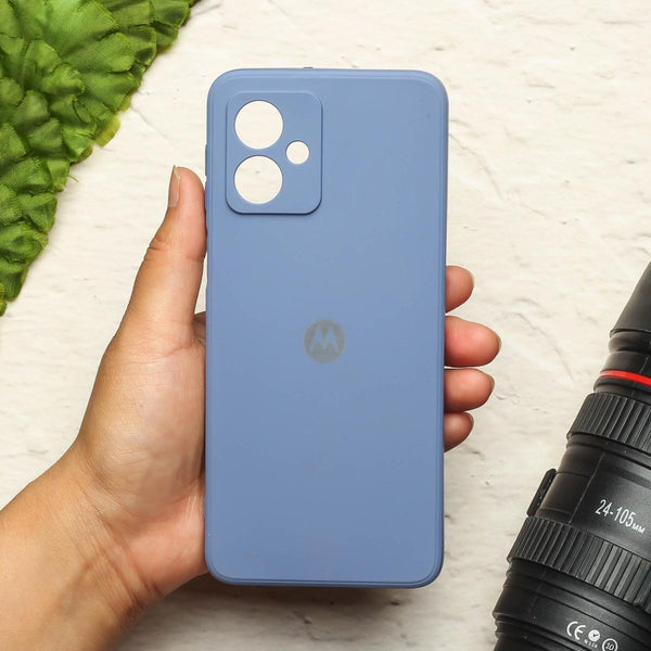 Blue Candy Silicone Case for Motorola G54 - The Hatke