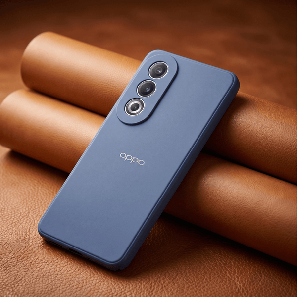 Blue Candy Silicone Case for Oppo A3 Pro - The Hatke