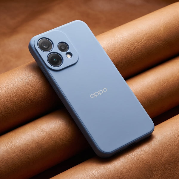 Blue Candy Silicone Case for Oppo Reno 15 - The Hatke