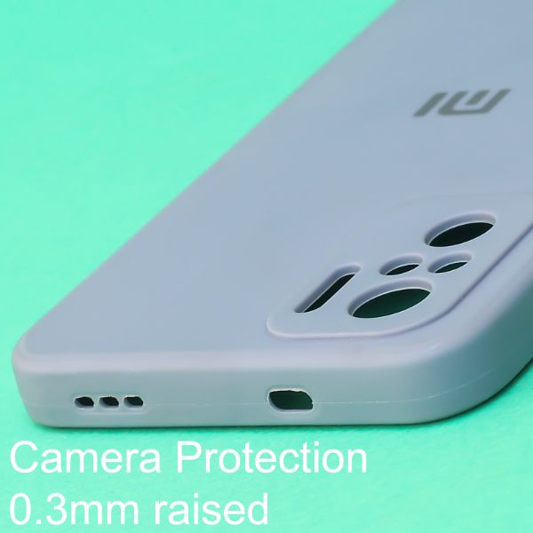 Blue Candy Silicone Case for Redmi Note 10 4g - The Hatke