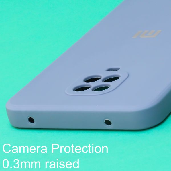 Blue Candy Silicone Case for Redmi Note 9 Pro Max - The Hatke