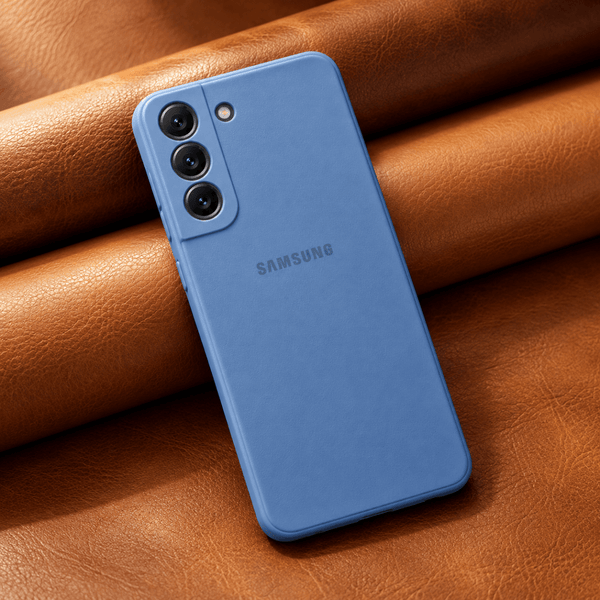 Blue Candy Silicone Case for Samsung S22 Plus - The Hatke