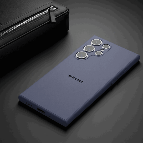 Blue Candy Silicone Case for Samsung S25 Ultra - The Hatke