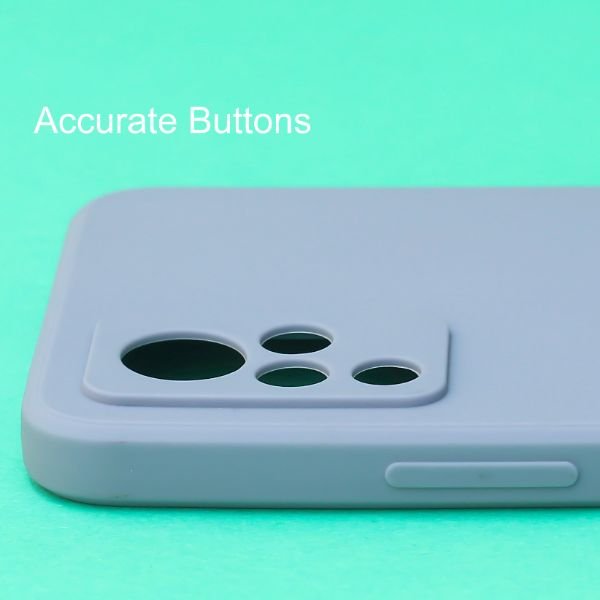 Blue Candy Silicone Case for Vivo V21 - The Hatke