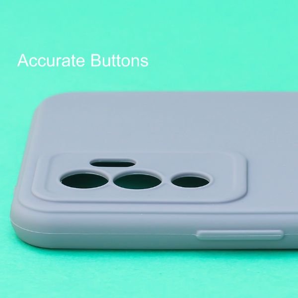 Blue Candy Silicone Case for Vivo V23e - The Hatke