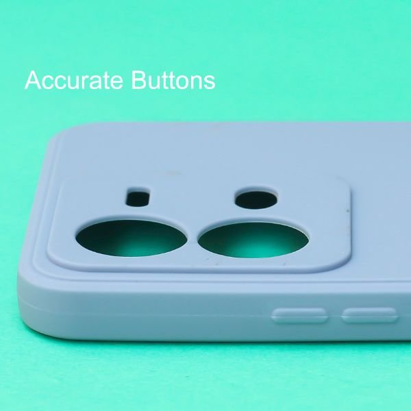 Blue Candy Silicone Case for Vivo V25 - The Hatke