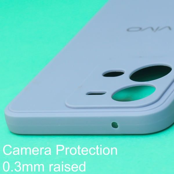 Blue Candy Silicone Case for Vivo V25 - The Hatke