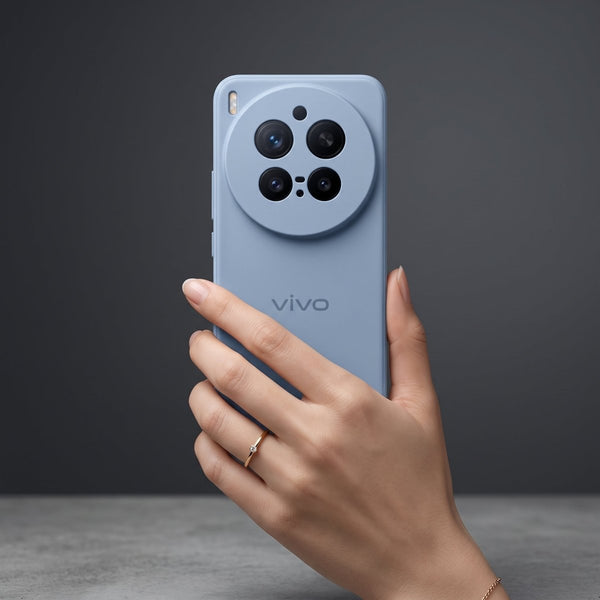 Blue Candy Silicone Case for Vivo X300 Pro - The Hatke