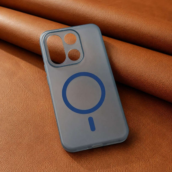 Blue Flexy Silicone Case for Oneplus 15 - The Hatke