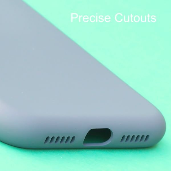 Blue Original Camera Silicone case for Apple iphone XR - The Hatke