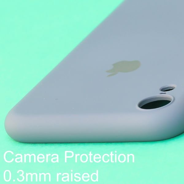 Blue Original Camera Silicone case for Apple iphone XR - The Hatke