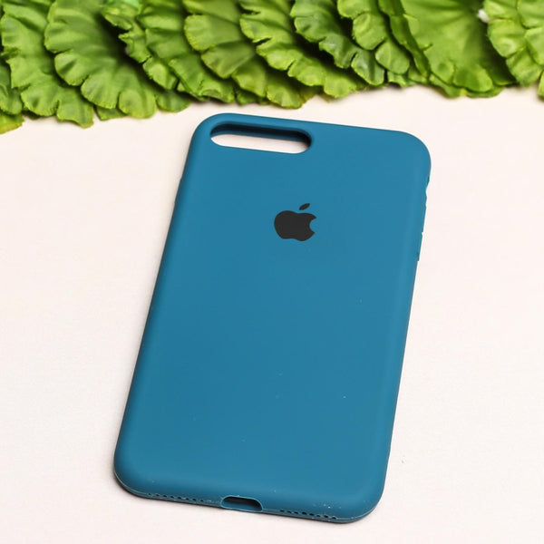 Blue Original Silicone case for Apple iphone 7 Plus - The Hatke