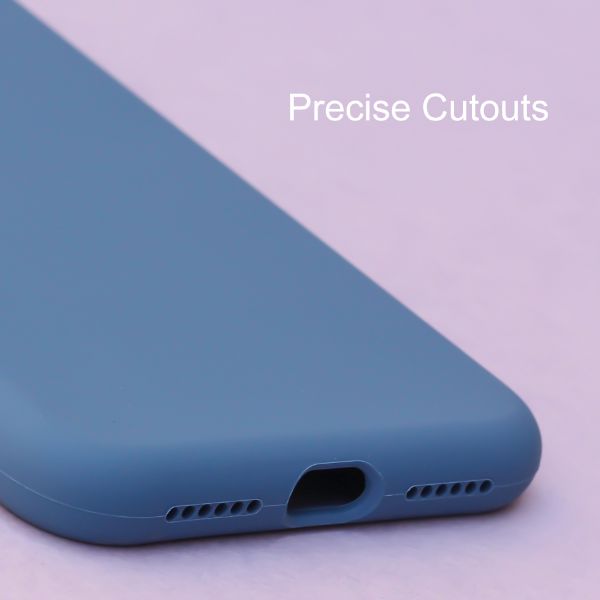 Blue Original Silicone case for Apple iphone X/Xs - The Hatke
