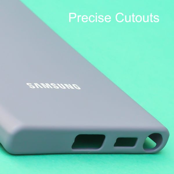 Blue Original Silicone case for Samsung S22 Ultra - The Hatke