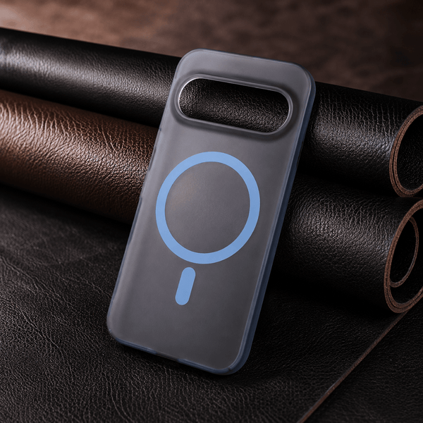 Blue Paper Matte Magsafe Case for Google Pixel 9 - The Hatke