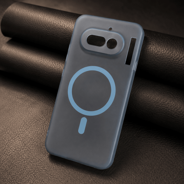 Blue Paper Matte Magsafe Case for Nothing Phone 4a - The Hatke