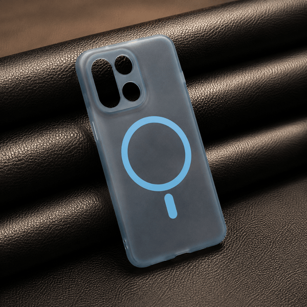 Blue Paper Matte Magsafe Case for Oneplus 15 - The Hatke