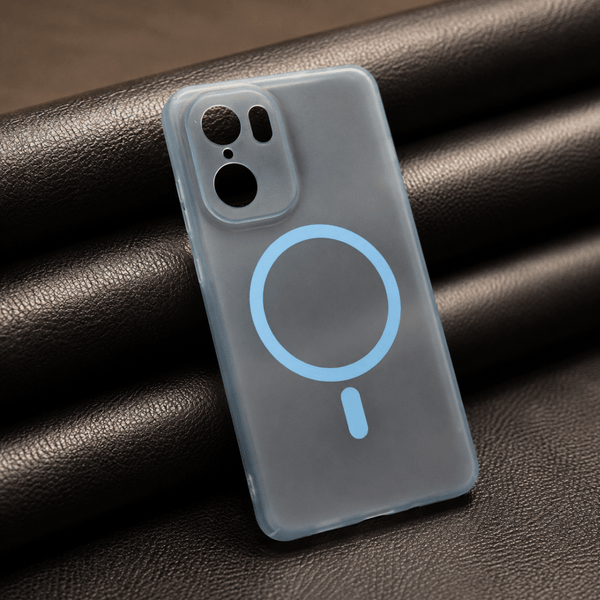 Blue Paper Matte Magsafe Case for Oneplus 15r - The Hatke