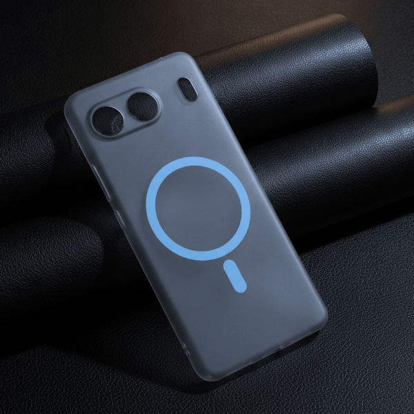 Blue Paper Matte Magsafe Case for Oneplus Nord 4 - The Hatke