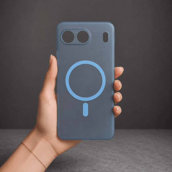 Blue Paper Matte Magsafe Case for Oneplus Nord 4 - The Hatke