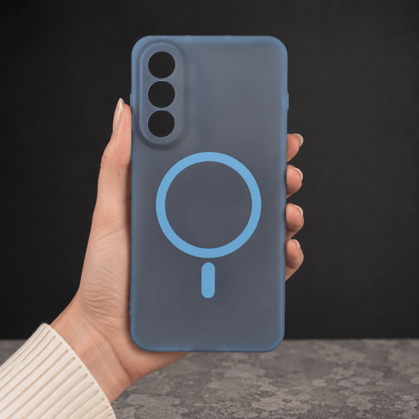 Blue Paper Matte Magsafe Case for Oneplus Nord 5 - The Hatke