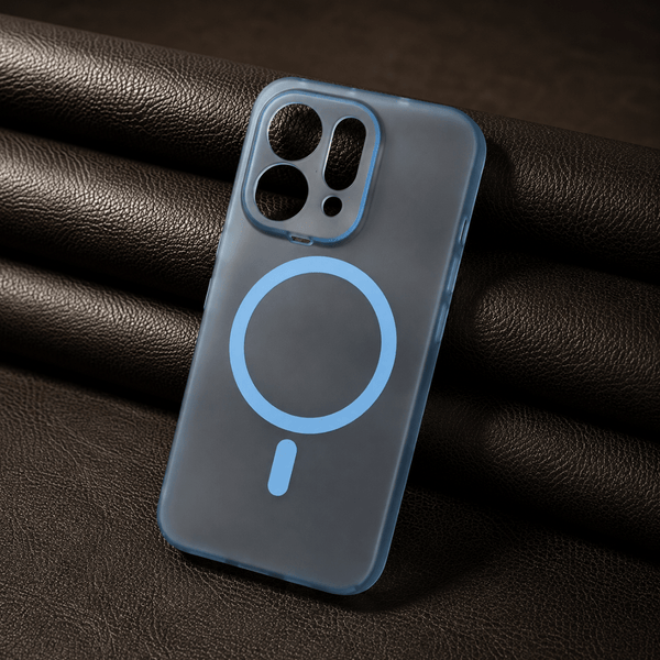 Blue Paper Matte Magsafe Case for Vivo V70 - The Hatke