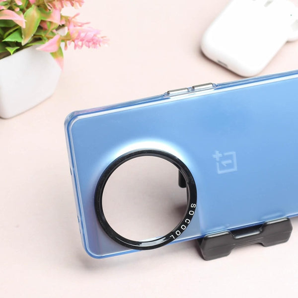 Blue Rgiem Slim Slicone Non-Yellowing Protective Case for Oneplus 11R - The Hatke