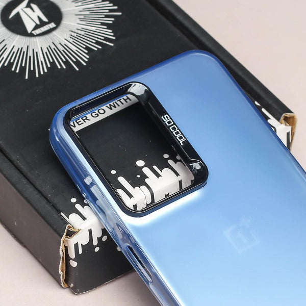 Blue Rgiem Slim Slicone Non-Yellowing Protective Case for Oneplus Nord CE 3 5G - The Hatke