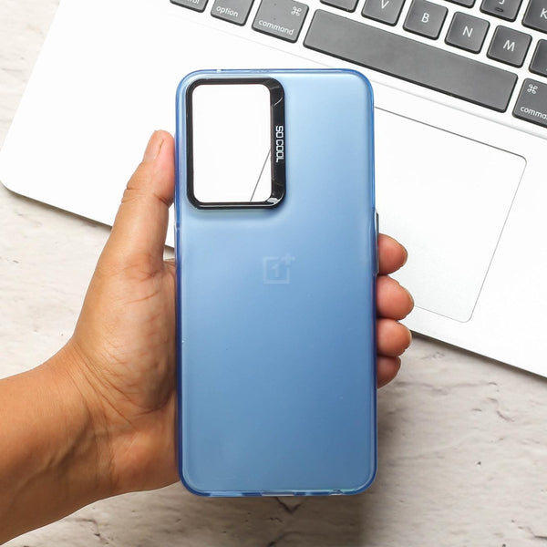 Blue Rgiem Slim Slicone Non-Yellowing Protective Case for Oneplus Nord CE 3 5G - The Hatke