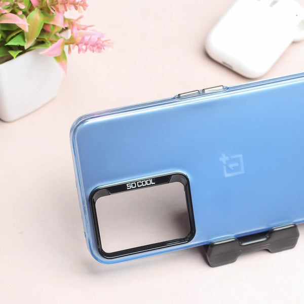 Blue Rgiem Slim Slicone Non-Yellowing Protective Case for Oneplus Nord CE 3 5G - The Hatke