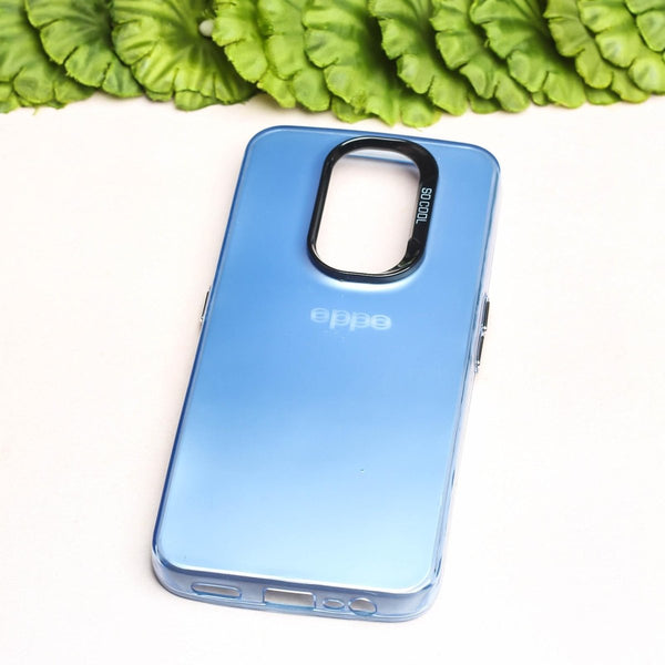 Blue Rgiem Slim Slicone Non-Yellowing Protective Case for Oppo A9 2020 - The Hatke