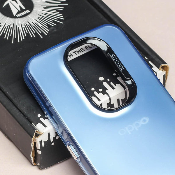 Blue Rgiem Slim Slicone Non-Yellowing Protective Case for Oppo A9 2020 - The Hatke