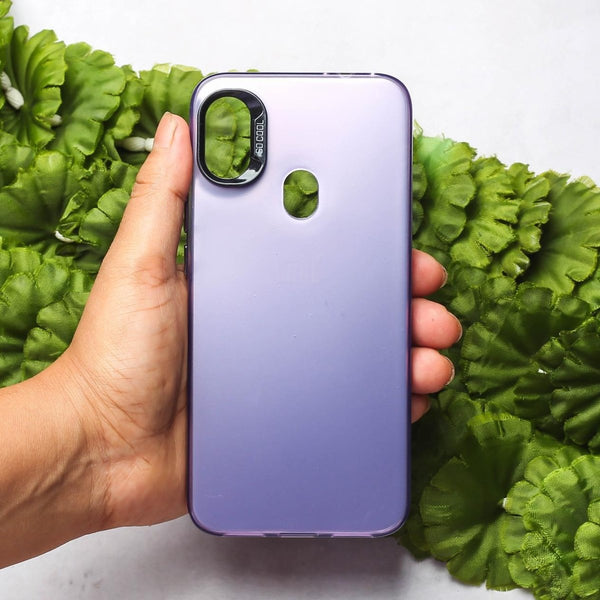Blue Rgiem Slim Slicone Non-Yellowing Protective Case for Redmi Note 7 Pro - The Hatke