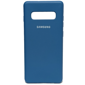 Blue Original Silicone case for Samsung S10