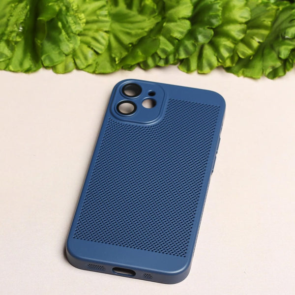 BREATHING DARK BLUE Silicone Case for Apple Iphone 11 - The Hatke
