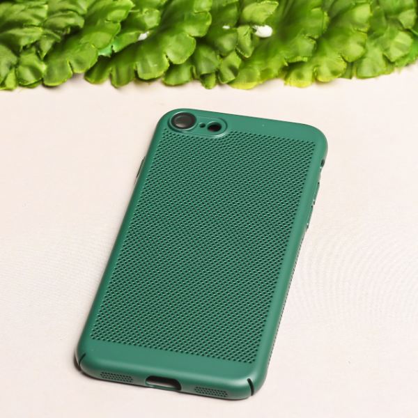 BREATHING DARK GREEN Silicone Case for Apple Iphone 7 - The Hatke