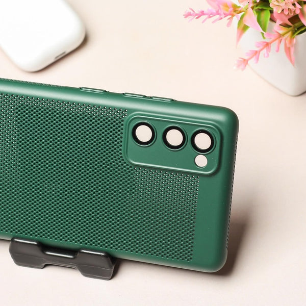 BREATHING DARK GREEN Silicone Case for Samsung S20 FE - The Hatke