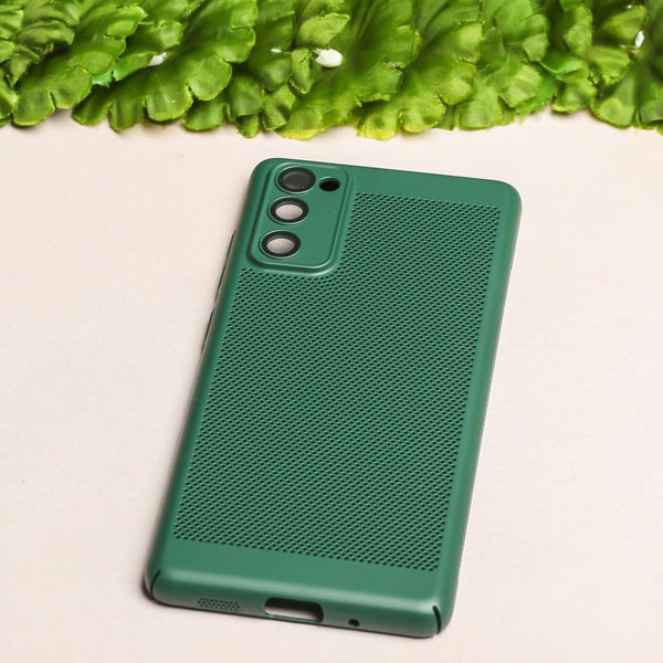 BREATHING DARK GREEN Silicone Case for Samsung S20 FE - The Hatke