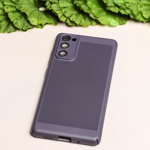 BREATHING DEEP PURPLE Silicone Case for Samsung S20 FE - The Hatke