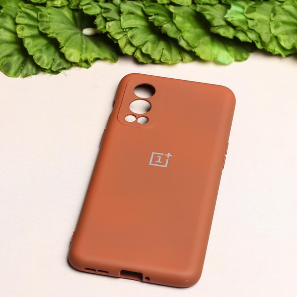 Brown Camera Original Silicone case for Oneplus Nord 2 - The Hatke