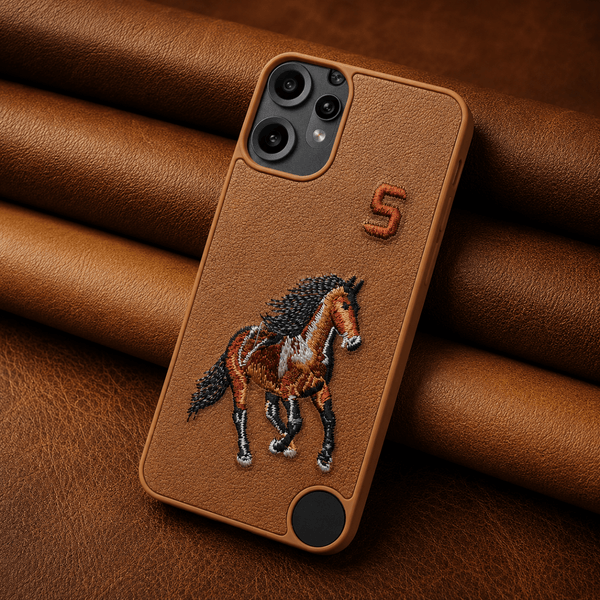 Brown Leather Horse No. 5 OC Ornamented for CMF PHONE 2 Pro - The Hatke