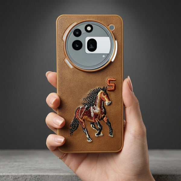 Brown Leather Horse No. 5 OC Ornamented for Nothing Phone 3A Pro - The Hatke
